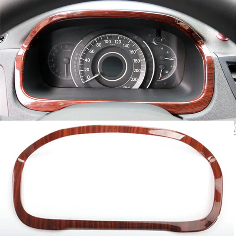 for-honda-cr-v-crv-2012-2016-red-wood-grain-instrument-panel-frame-cover-trim