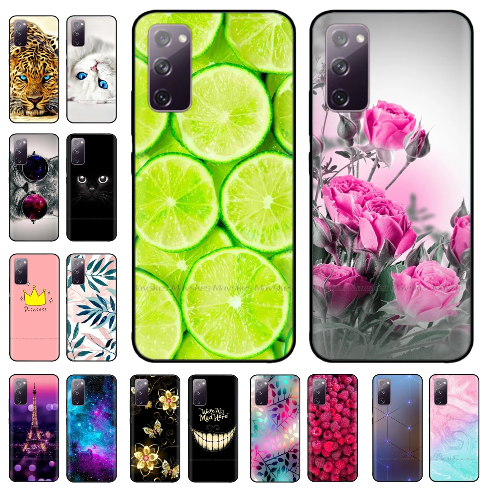 For Samsung S20 Ultra S20 Plus S20 FE S20FE Case Soft Back Cover TPU Silicone Case For Galaxy S20 Ultra Plus S 20 FE Phone Cases