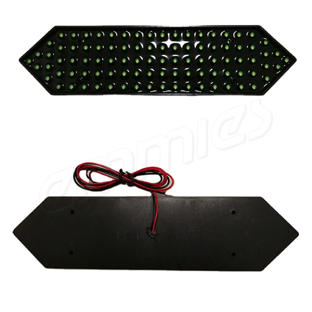 2 Buah/Lot 24 "Inci 1 Digit 7 Segmen LED Display Besar LED Digital Modul Angka untuk Harga Minyak LED Tanda Remote Control