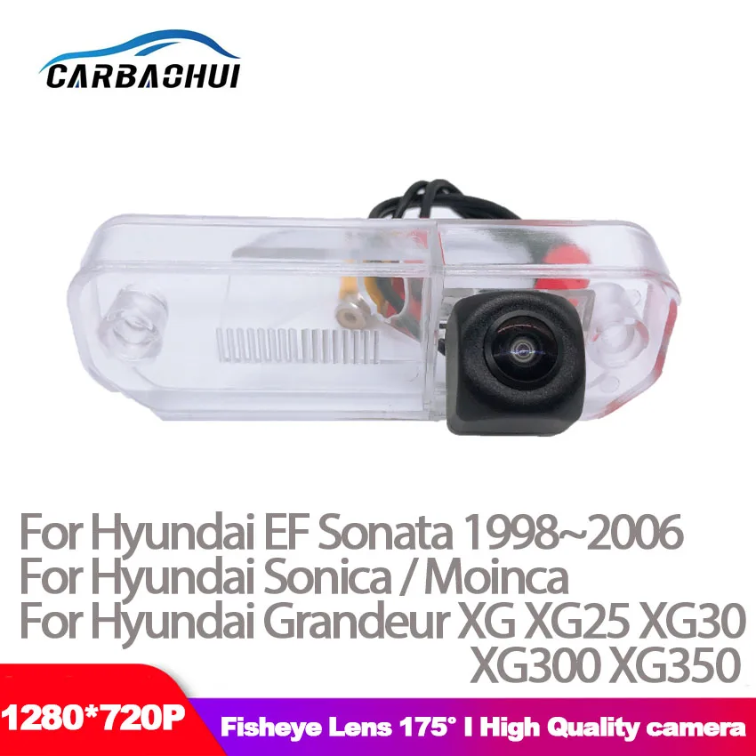 175° 1280P HD Vehicle Rear View Reverse Camera For Hyundai EF Sonata Sonica / Moinca Grandeur XG XG25 XG30 XG300 XG350