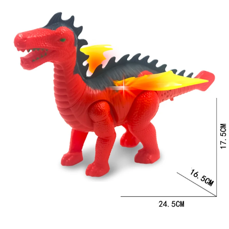 Electric Walking Dinosaur Pterosaur Spinosaurus Stegosaurus Ceratosaurus With Light Sound For Kids Baby Toys Birthday Gift