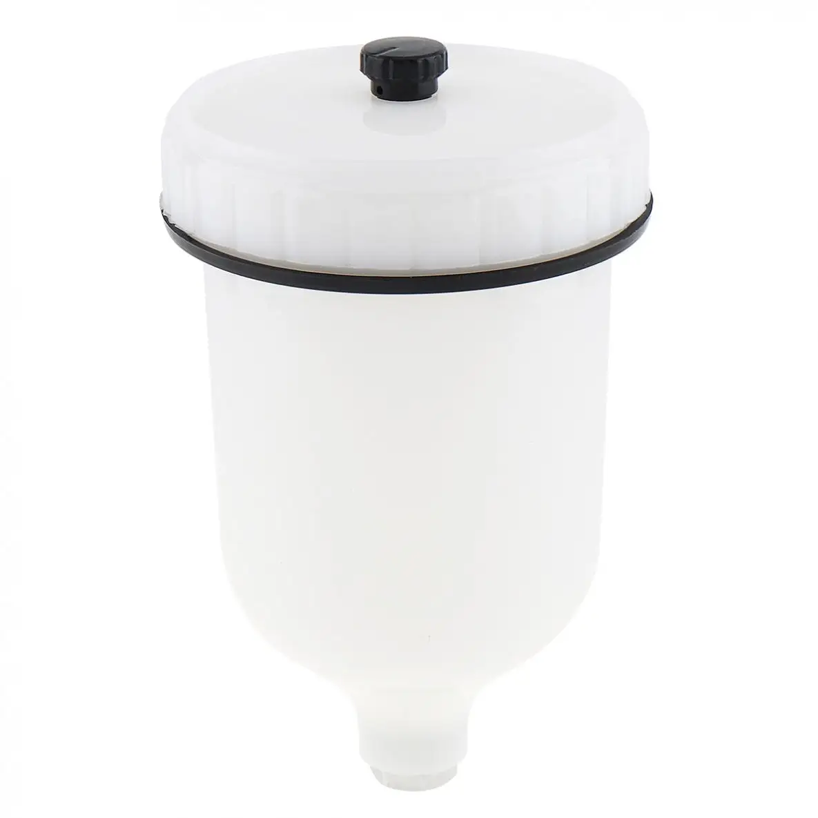 Imagem -03 - Pistola de Pintura Copo Abs Pote com Thread Thread Rosca Interna e Pequeno Funil para Segurar o Líquido Novo 500ml