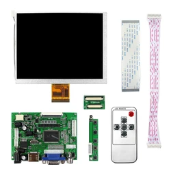7 Inch CLAA070MA0ACW 800x600 LCD Screen Display with VGA + HDMI-Compatible Driver Controller Board Kit
