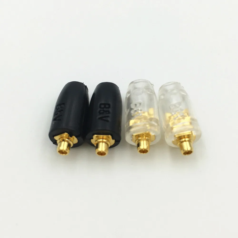 1Pair MMCX Earphone Male Female Pin Plug Jack for Shure SE215 SE535 UE900 Headphone DIY Connector