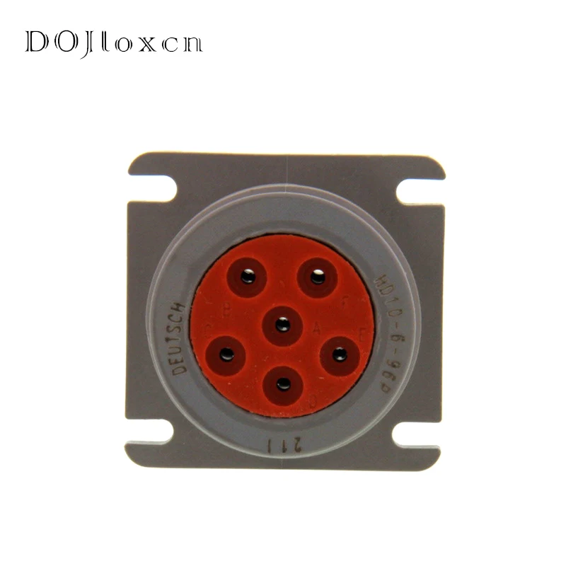 1/5/10/20/Sets 6 Pin HD10-6-96P DEUTSCH Male Connector ROHS Environmental Protection Waterproof Flame Retardant Wiring Plug