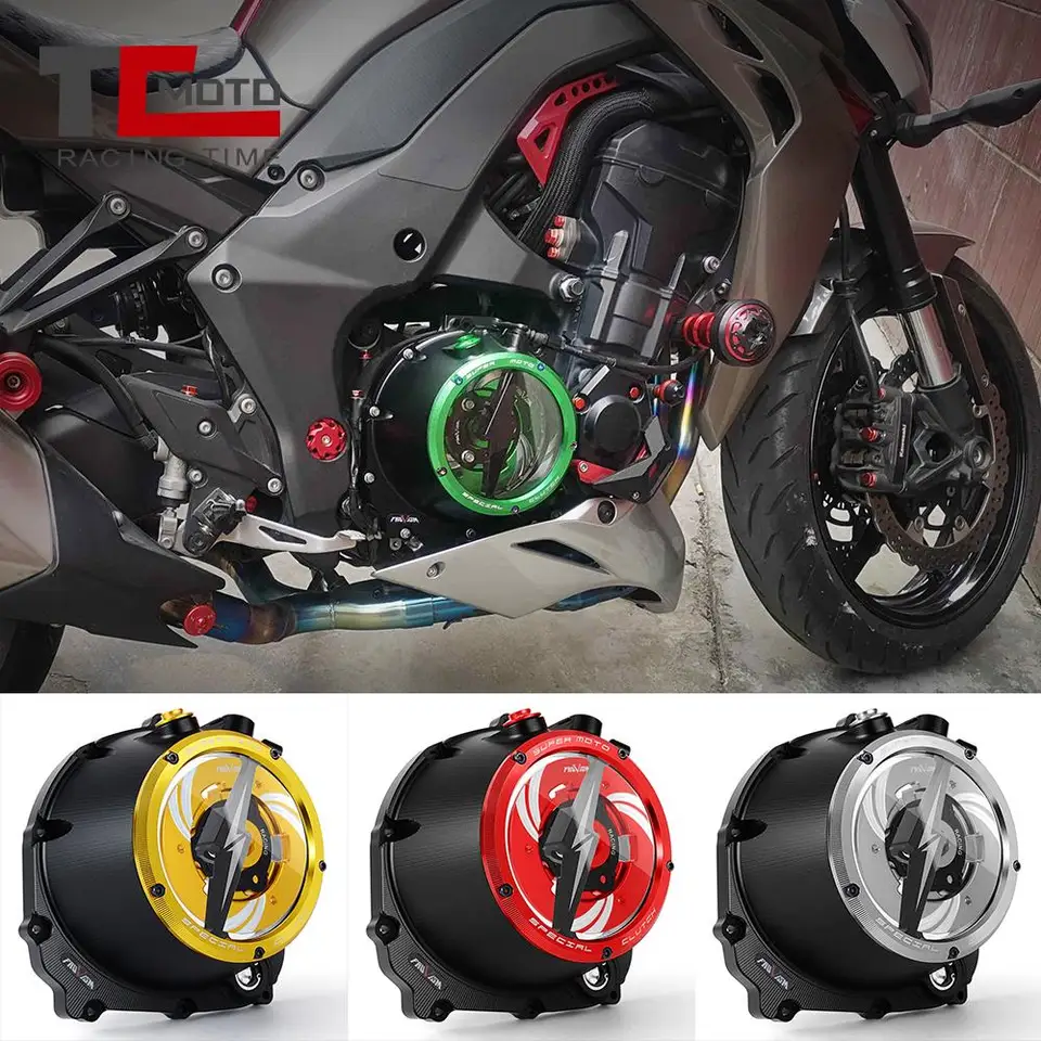 クリアクラッチカバーカワサキ Z1000 2016-2024 19 2020 2021 2022