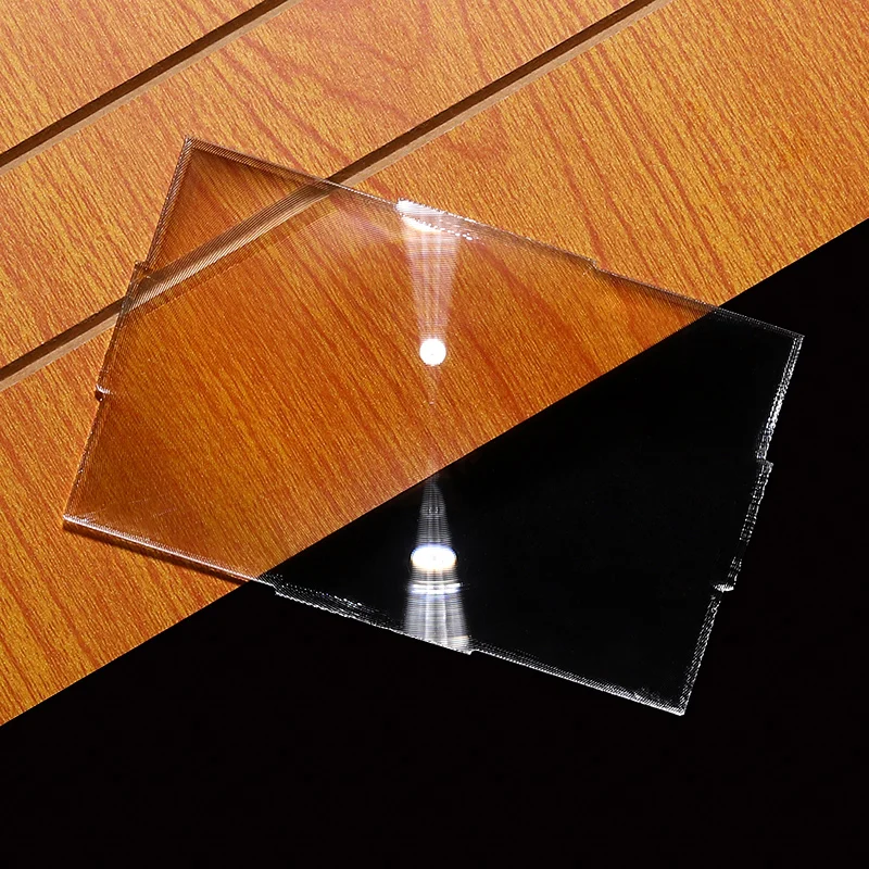 Fresnel lens for 4.0 inches LCD projector DIY LED light source focusing Image t-correction Fine thread Customizable