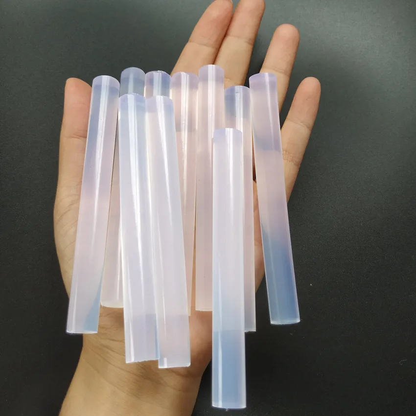 10Pcs Transparent Hot Melt Glue Sticks For Hot Glue Gun Repair Tools 11mm x100mm