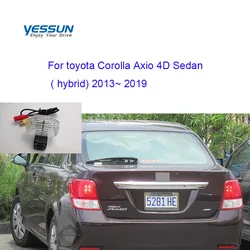 Rear View Camera For toyota Corolla Axio 4D Sedan hybrid 2013 2014 2015 2016 2017 2018 HD CCD Night Vision reverse camera