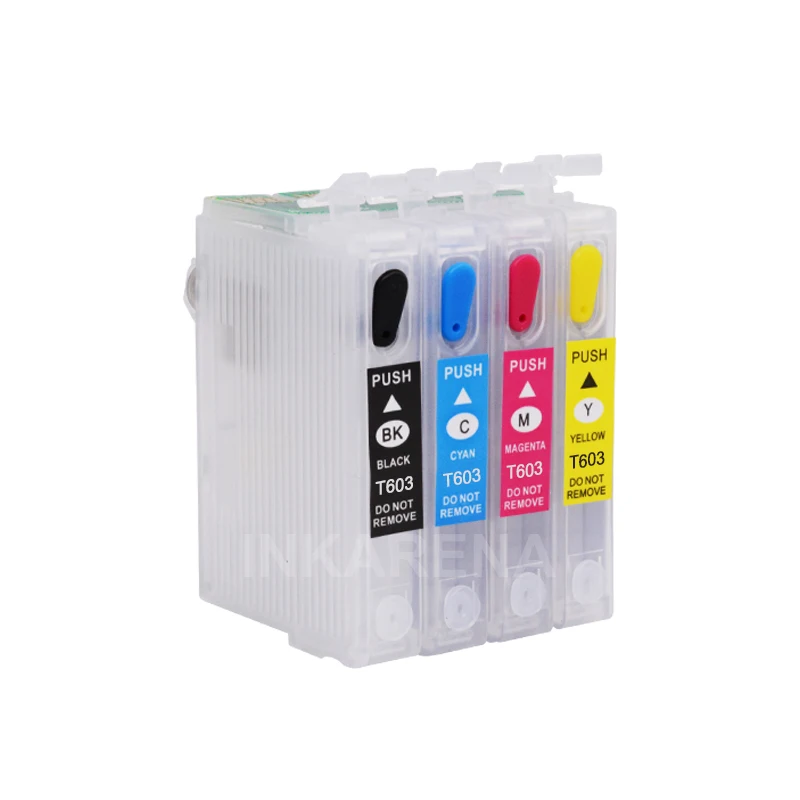 INKARENA Europe ARC Chip 603 603XL Refill Ink Cartridge for Epson XP-2100 XP-2105 XP-3100 XP-3105 XP-4100 XP-4105 Printers