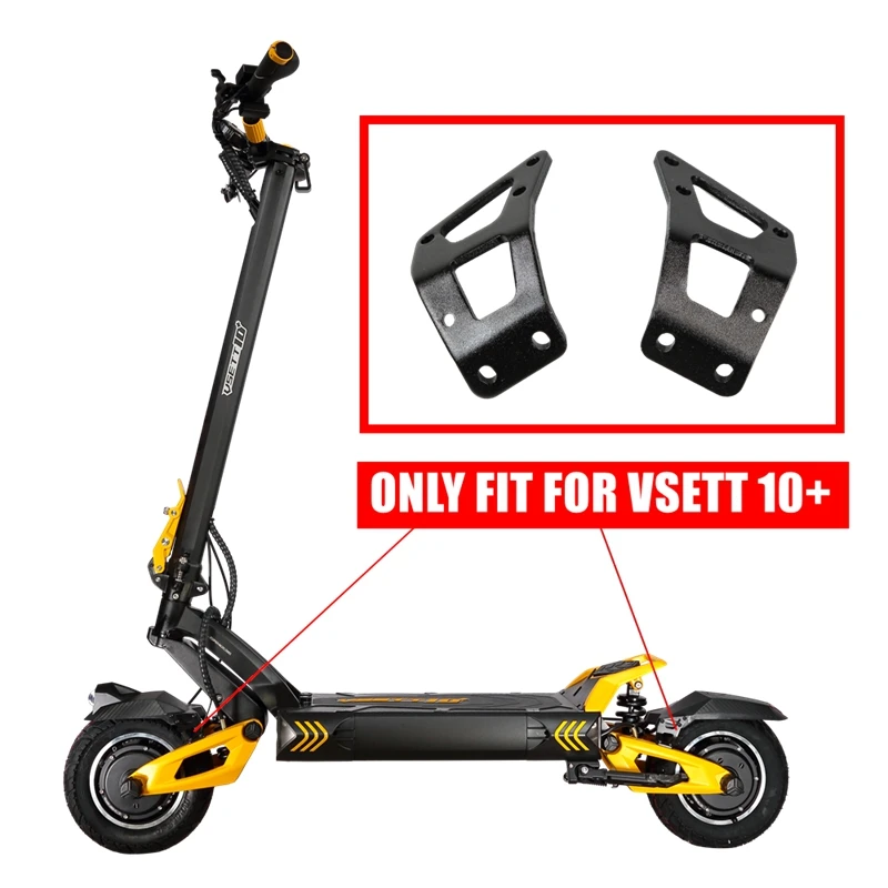 Original VSETT Fender Bracket for VSETT 10+ Electric Scooter Universal Mudguard Mount of Front & Rear Wheel Cover