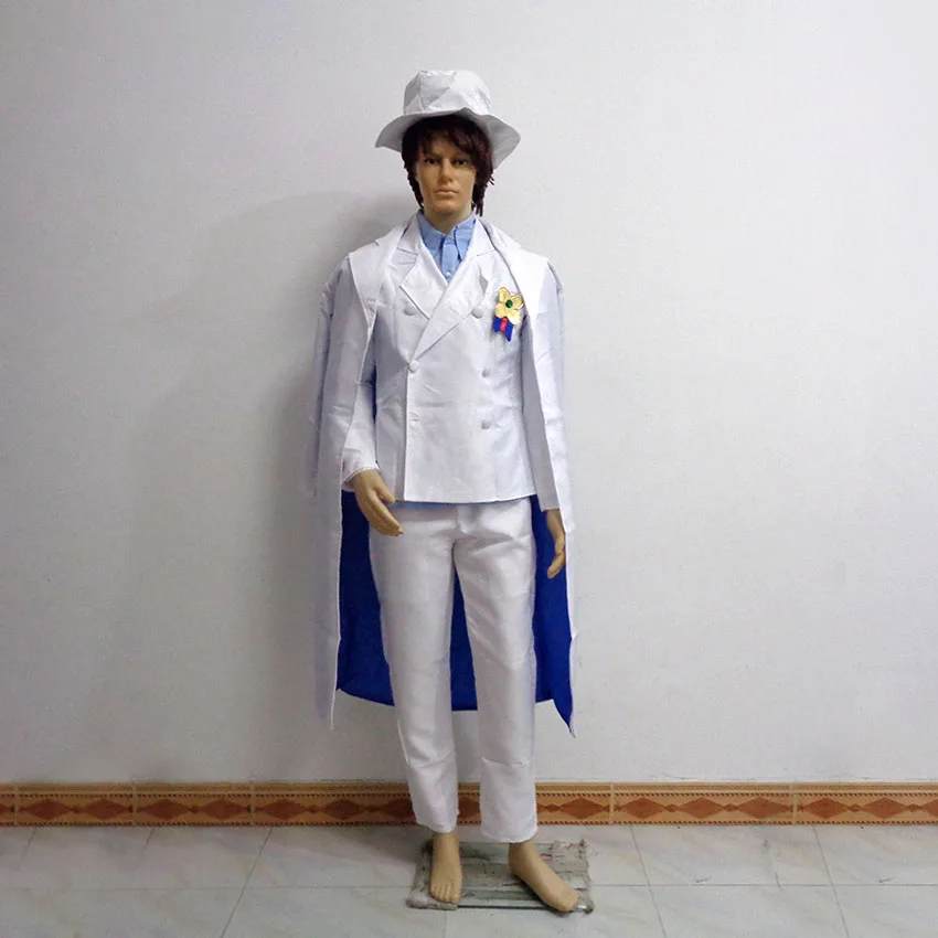 CP0 Rob Lucci Christmas Party Halloween Uniform Outfit Cosplay Costume Customize Any Size