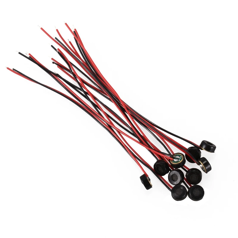 Retail 10pcs Electret Condenser MIC 4mm x 2mm for PC Phone MP3 MP4