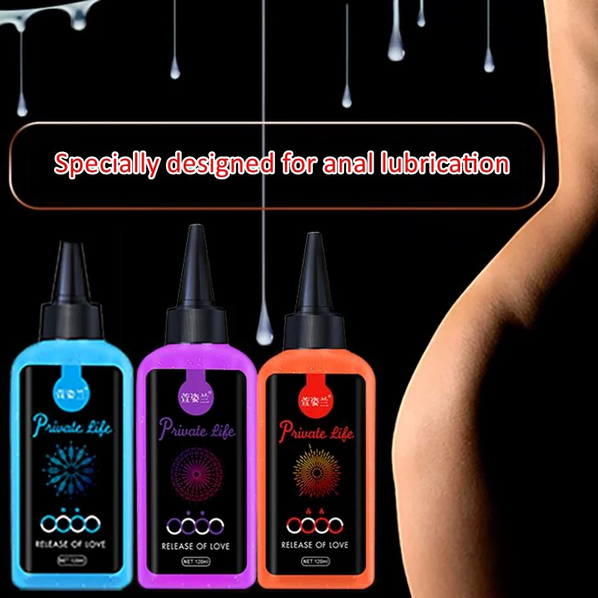 Anal​ Lubricant Gel Anti Pain Sex Toys For Men Lubricaton Oil Water Base Man Women Anal Sex Lube Gay Masturbator Grease Adult 18