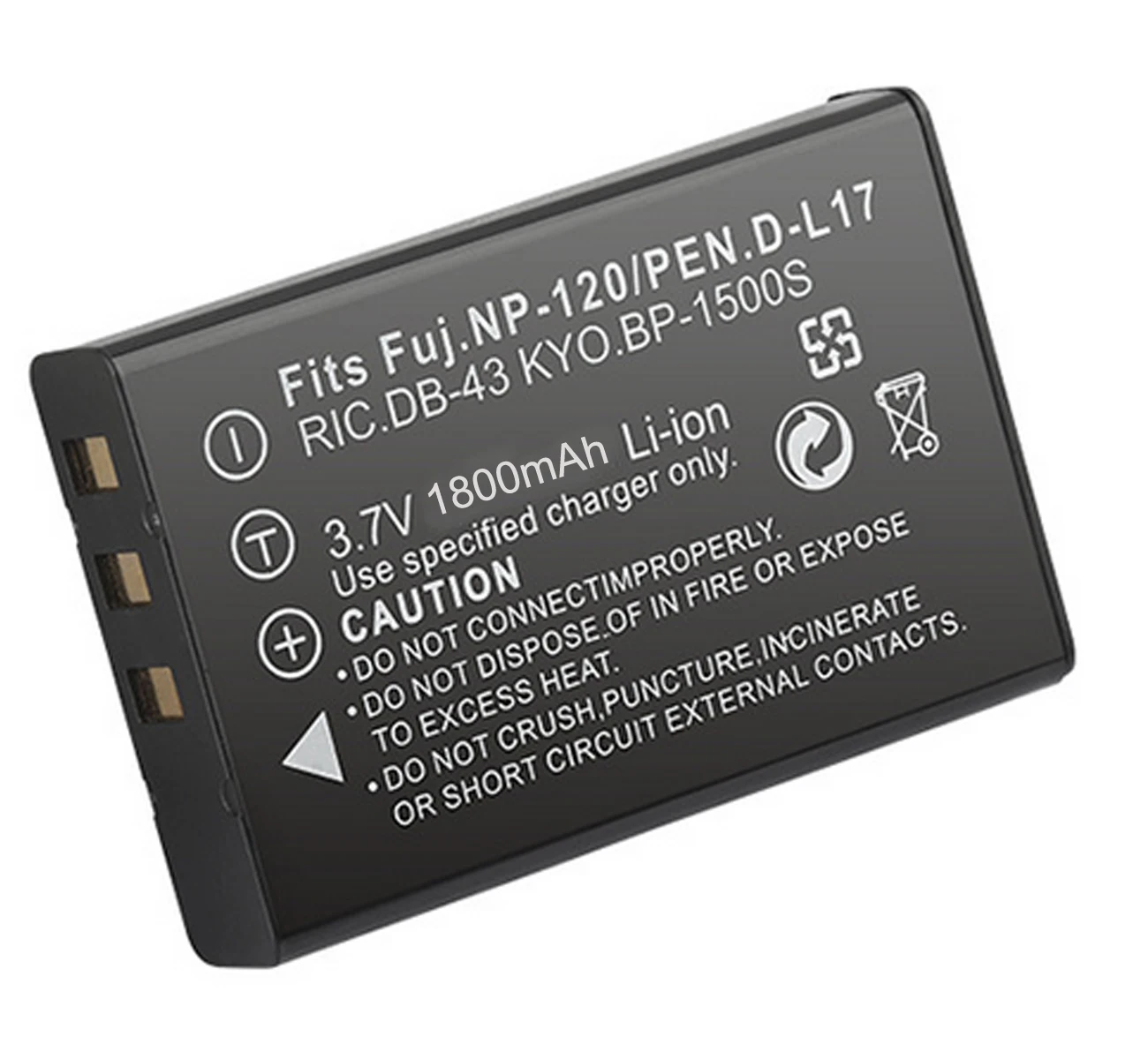 Battery Pack for Fujifilm NP-120, NP120 and Fujifilm FinePix F10, F11, 603, FinePix M603 Zoom Digital Camera