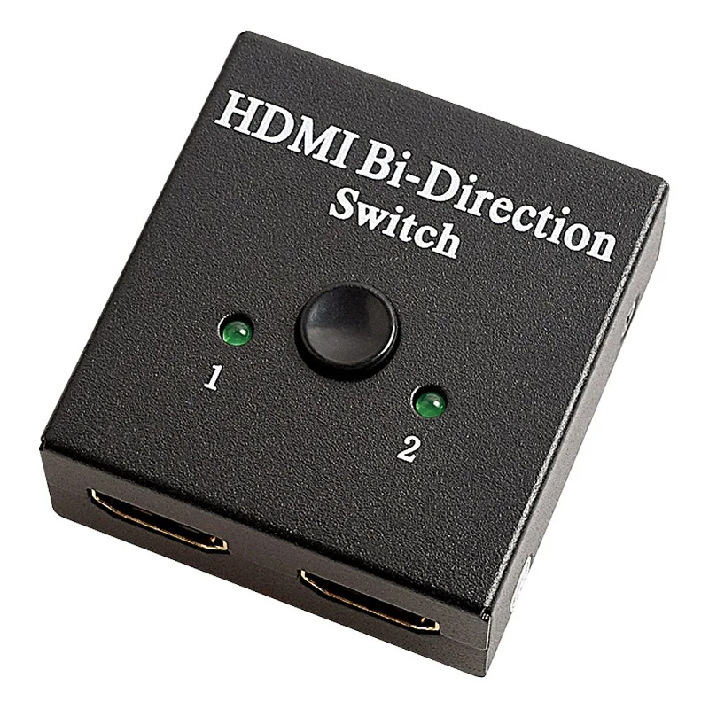 1080P 3D Video Audio Selector for PS4/5 4K HDMI AB Switch Splitter 2 In 1 1 to 2 HDMI-compatible Bi-direction Switcher Splitter