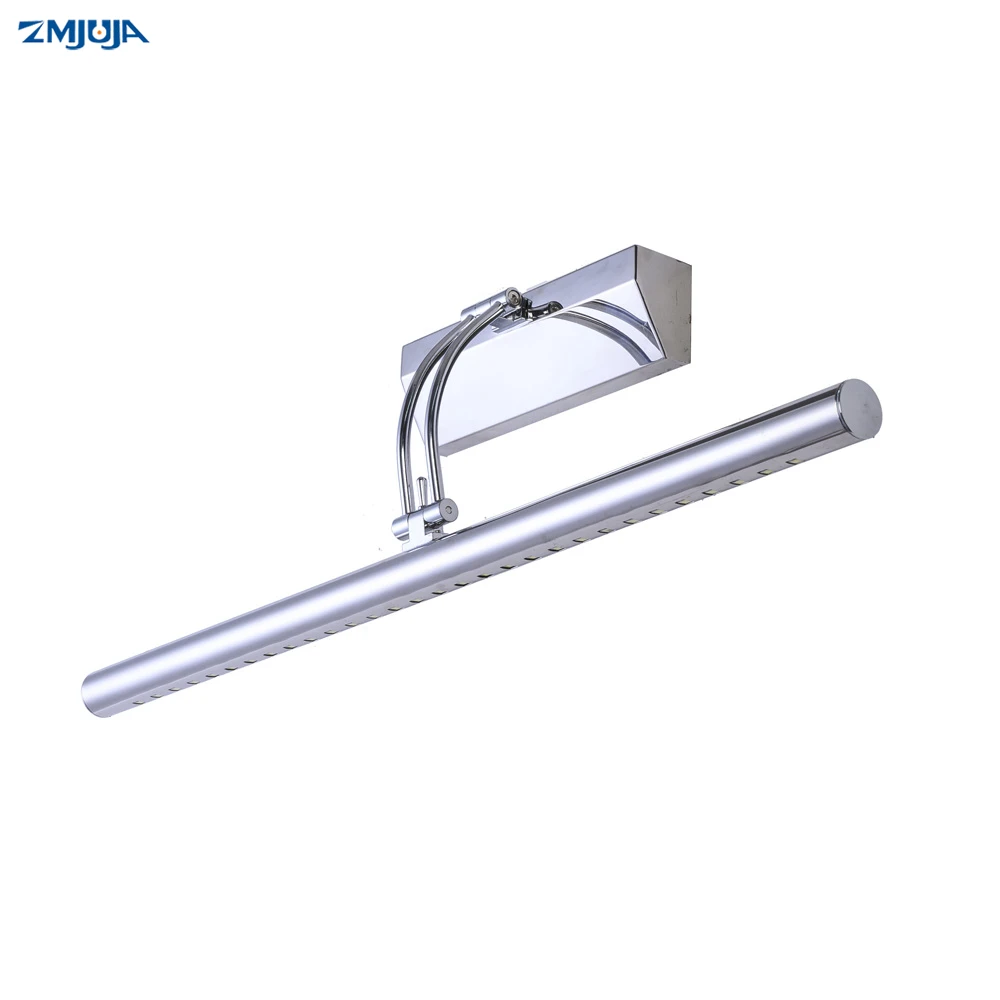 Modern Cosmetic Mirror lamp 500mm 600mm LED makeup Light Vanity Bathroom Wall lights stainless steel Cabinet lighting Decoration