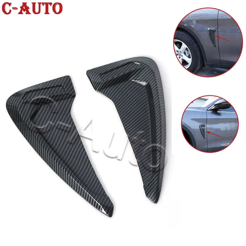 1 Pair Car Side Air Vent Cover Universal Badge for Fender Side Front For BMW X1 X3 X5 E36 E39 E46 E30 E60 E90 E92 F30