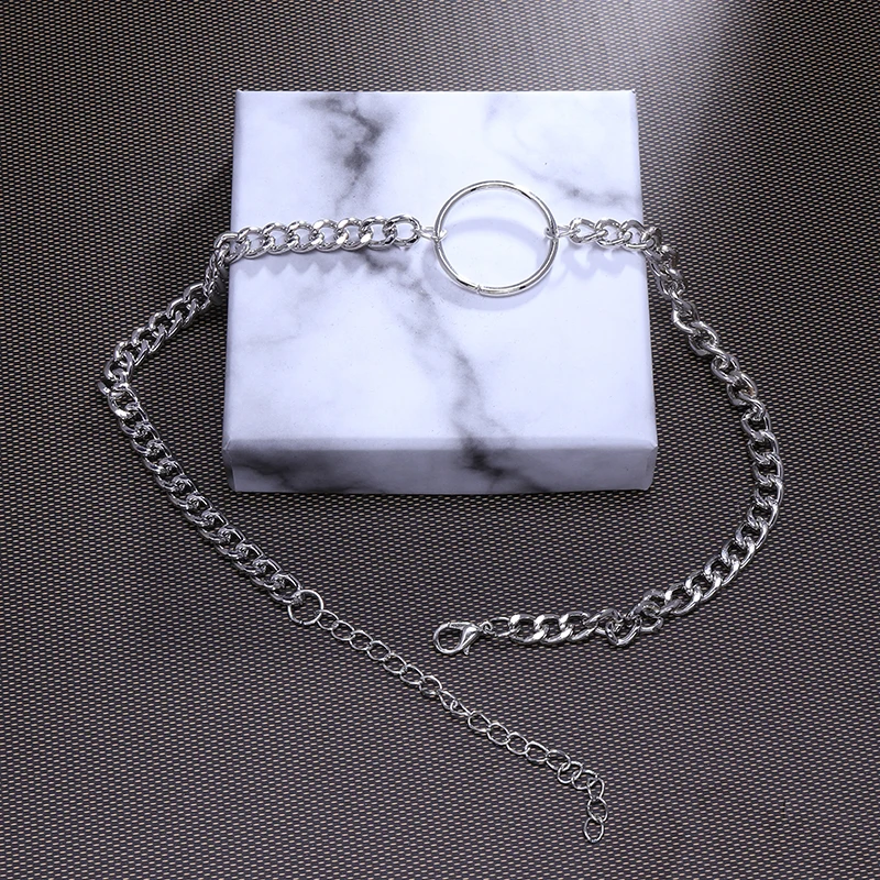 2022 여성용 고딕 체인 초커 서클 락 스테이트먼트  - Body Jewelry Goth 리뷰 및 가격