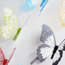 36pcs 3D Butterfly Wall Stickers Decorative Diamonds #5