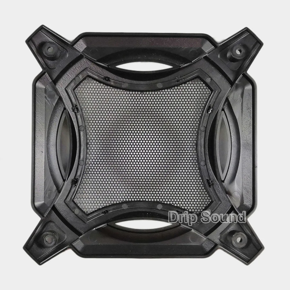 สำหรับ 6 "นิ้วลำโพงเสียงเปลี่ยนสุทธิตกแต่งวงกลมโลหะตาข่าย Grille