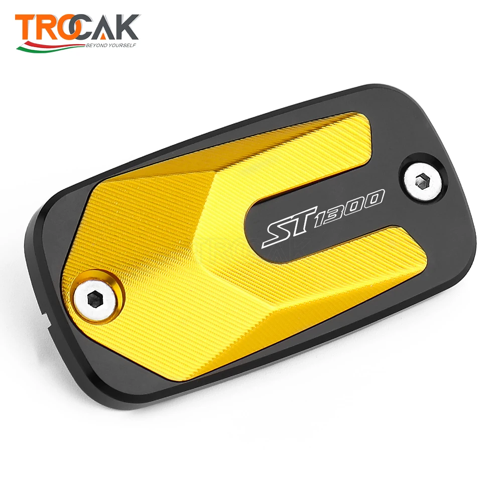 For Honda ST1300 ST-1300 2002 2003 CNC Aluminum Motorcycle Accessories Front Brake Fluid Reservoir Cap Cover Ornamental