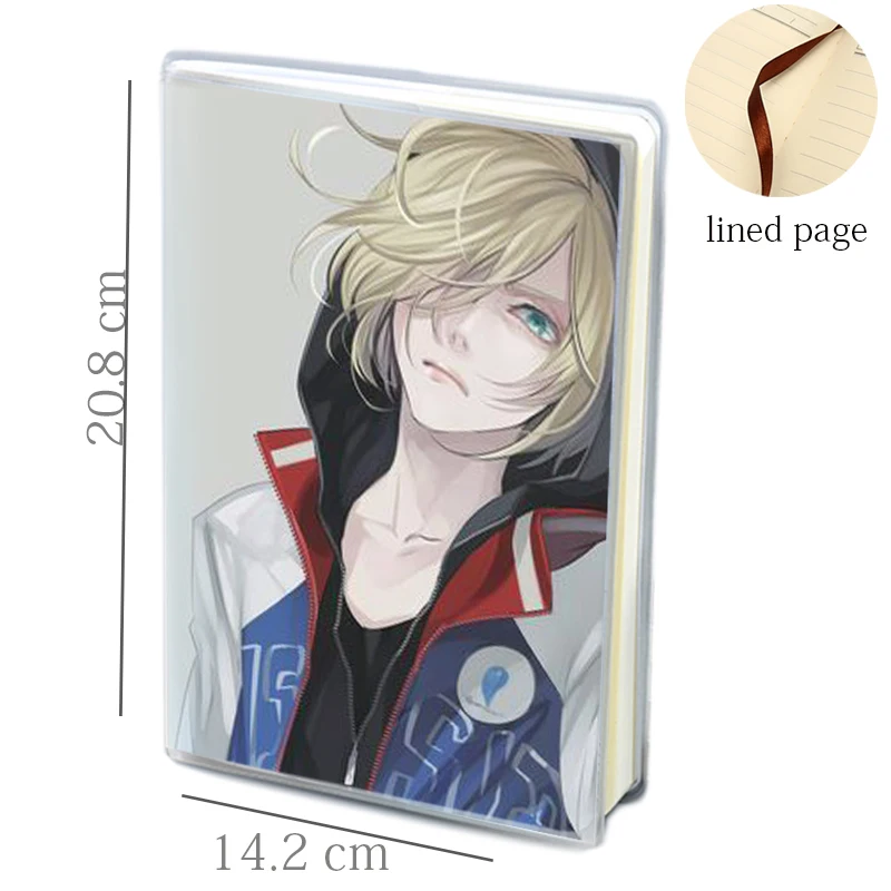 Manga Yuri On Ice Viktor Poster Notebook Note Book Writing Pad Anime Figure Figura Otabek Plisetsky Nikiforov Yurio Wig Cosplay