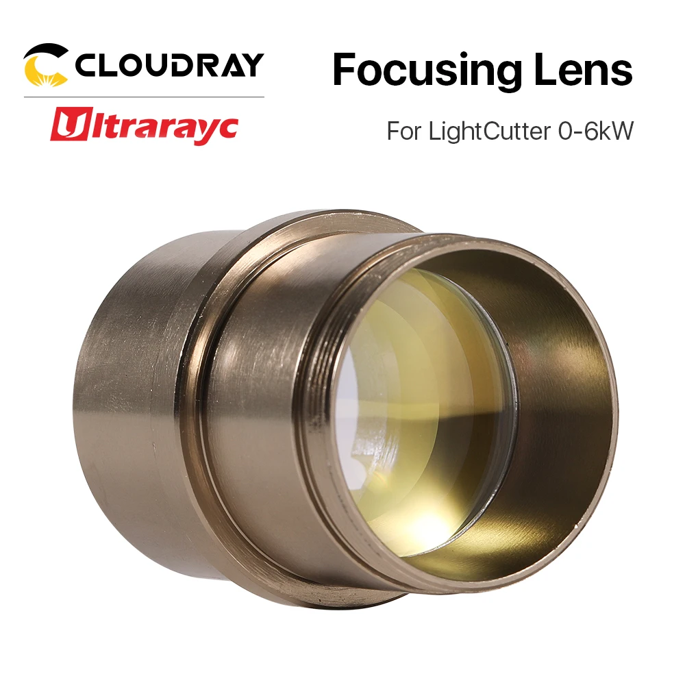 Ultrarayc-lente de enfoque y colimador Prectiec D30 F100mm F125mm 0-6kW con soporte de lente para cortador de luz Precitec