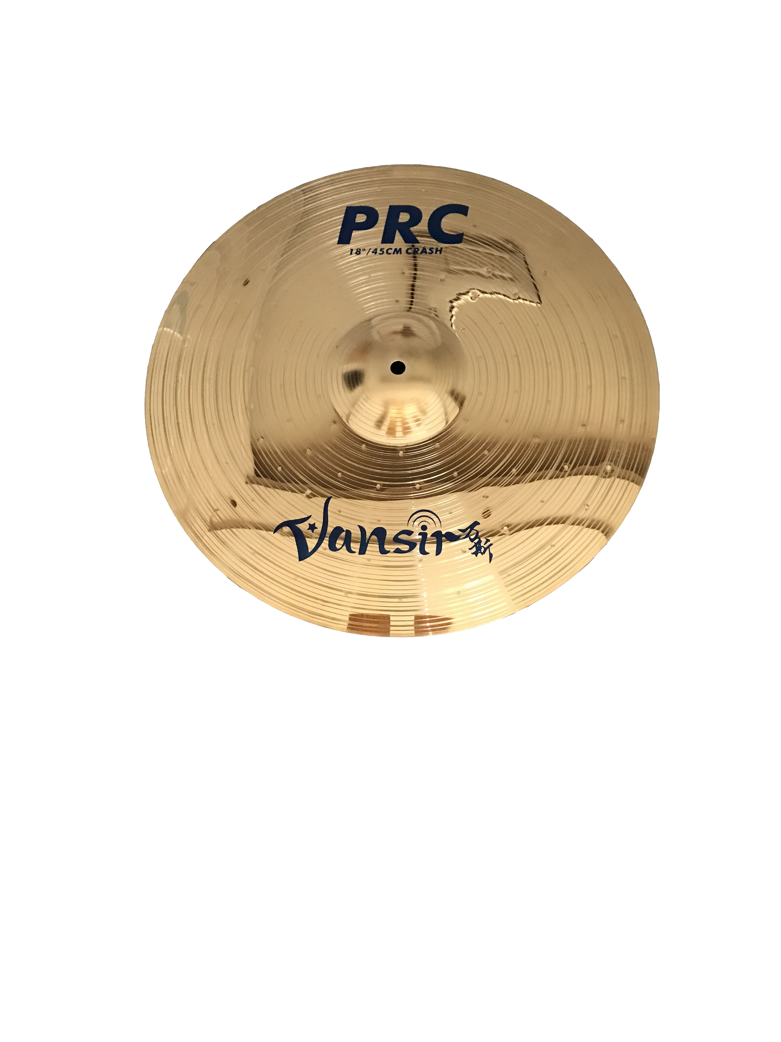 Vansir Polishing Alloy Cymbals Gold Color 18\'\'Crash For Sale