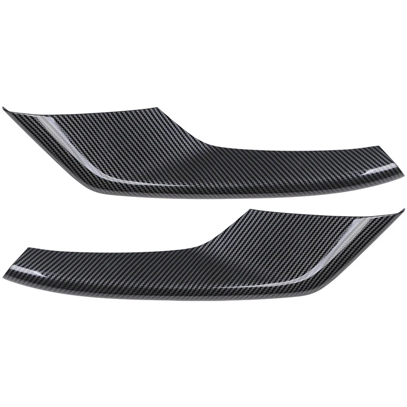 Auto Accessories For Mazda 3 Axela Sedan Bp 2019 2020 Car Carbon Fiber Front Fog Light Lamp Cover Trim Molding Bezel Garnish