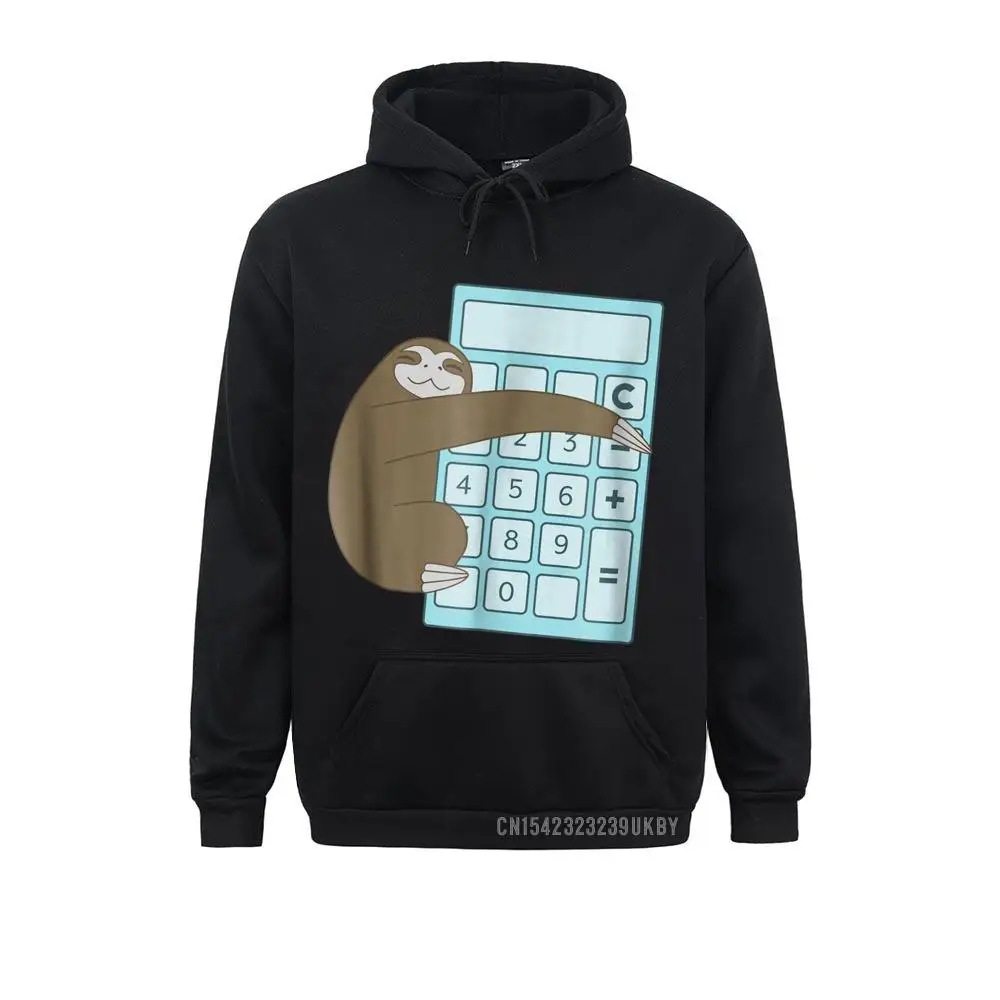 

Sloth Hugging Calculator Harajuku Funny Cute Math Teacher Prevalent 3D Printed Sweatshirts Long Sleeve Hoodies For Men Clothes