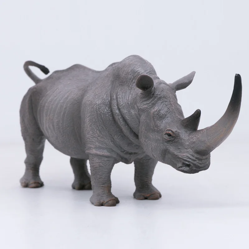 CollectA Nature Wild Life Animals White Rhinoceros PVC Plastic Figure Children Toys Model #88852