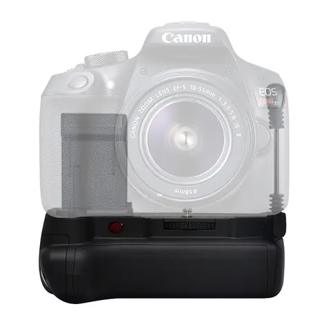 맥플러스 수직 배터리 그립, 캐논 EOS 2000D, 1500D, 1300D, 1200D, 1100D, Rebel T7, T6, T5, T3 BG-E10 교체