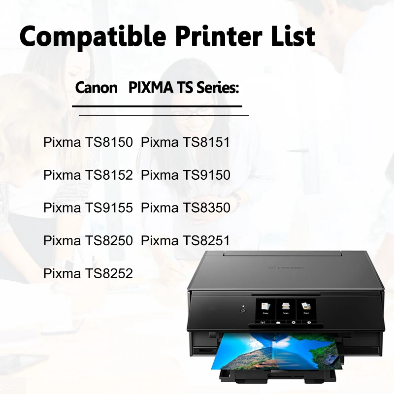 PGI-580XXL Black Compatible Ink Cartridges for Canon 580 581 TS9550 TS705 TR8550 TS8350 TS8351TS6150 TS6151 TS6250 TS6350 TS6351