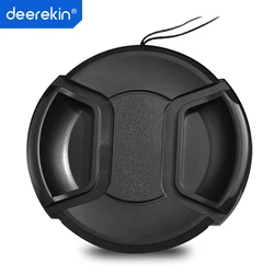 49mm Center Pinch Snap-On Front Lens Cap Cover for Canon EOS M2 M3 M5 M6 M10 M50 M100 M200 w/ 15-45mm f/3.5-6.3 Lens