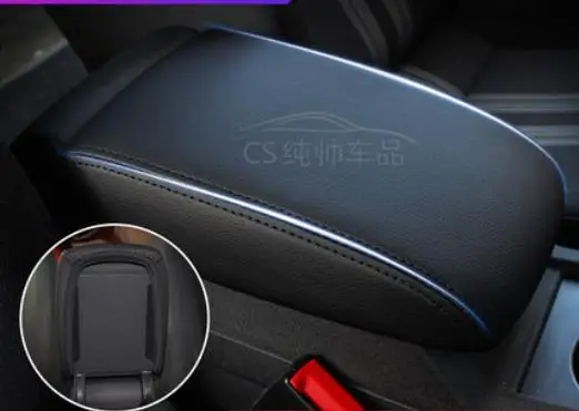 Microfibre Leather Center Armrest Cover For VW  Jetta mk5 ( 2005-2011 )/ VW Golf 6 / Golf 7 / VW Tiguan 2007-2014  car interior