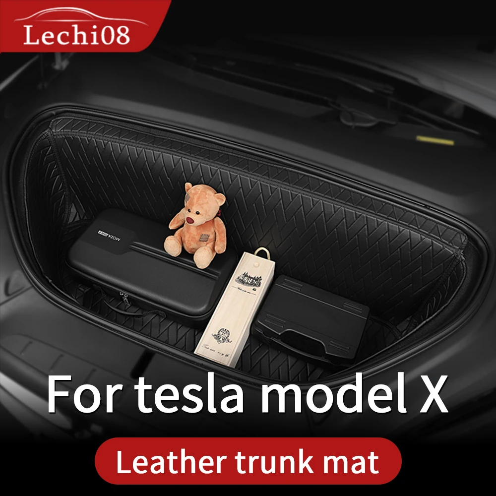 tesla Trunk mat for Tesla model X accessories/car 2016-2021 accessories model X tesla three tesla model Xcarbon/accessoires