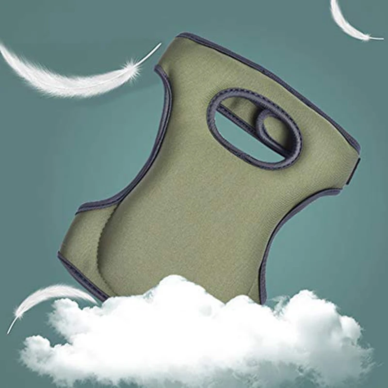 トップディールのガーデニングニーパッド、ガーデニングクリーニング用のホームニーパッド、スクラブフロア用の調節可能なストラップニーパッドは柔らかく機能します