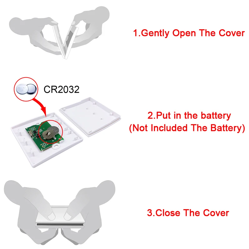 Difoda 433Mhz Không Dây Điều Khiển Từ Xa RF AC 110V 220V Đèn LED Không Dây Công Tắc Hành Lang Phòng tủ Âm Tường Công Tắc