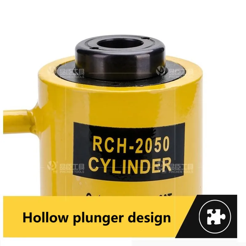 hydraulic Hollow Cylinder 20 ton 50mm hydraulic hollow plunger jack,hollow plunger ram, RCH-2050