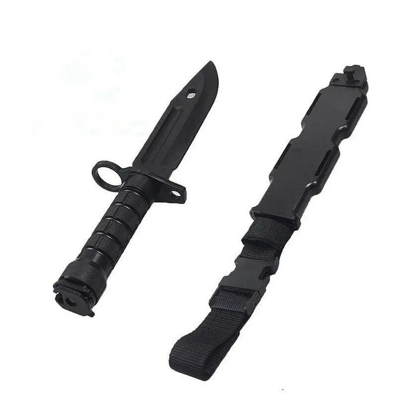 Kunststoff Gummi Taktik Training weiche Messer Film Requisiten Kunststoff Messer Modell Spielzeug – Detail 7