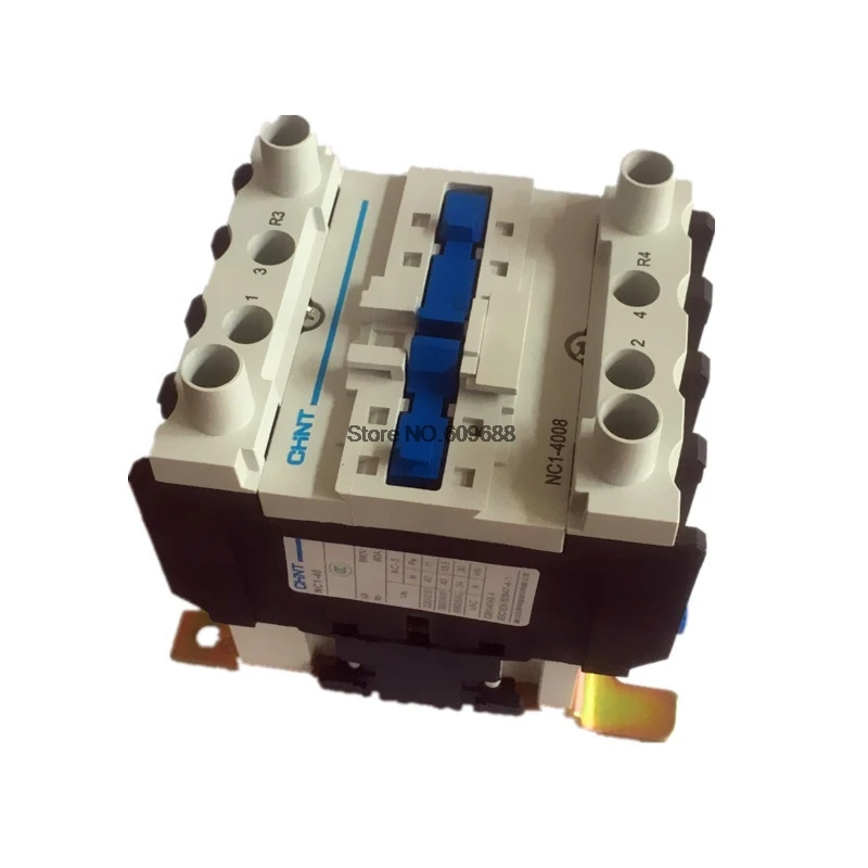 Imagem -02 - Contator de Montagem em Trilho Chint Familiar Contator Elétrico de 2nc 4no 65a 220v