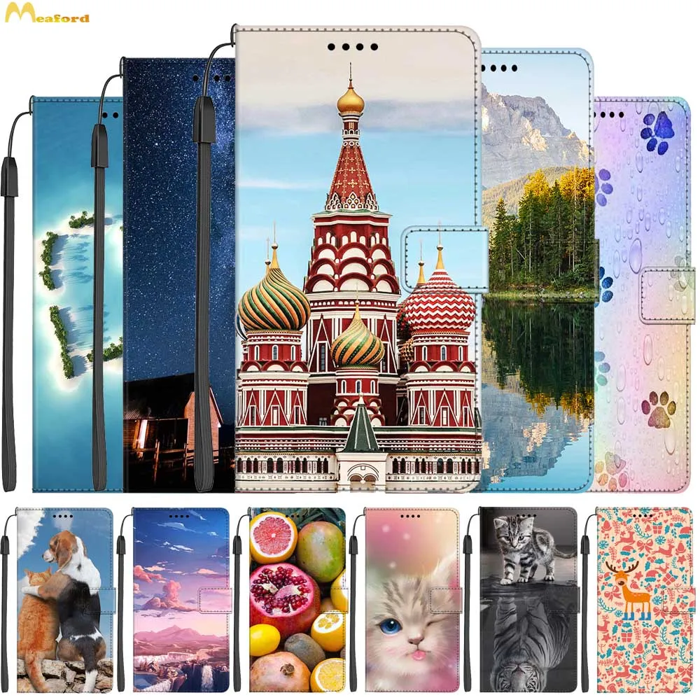 Leather Cases For VIVO Y20 Luxuey Wallet Flip Book Cover For VIVO Y20S Y11S V2027 Phone Bags Vintage Fundas Y 20 Card Slot Stand