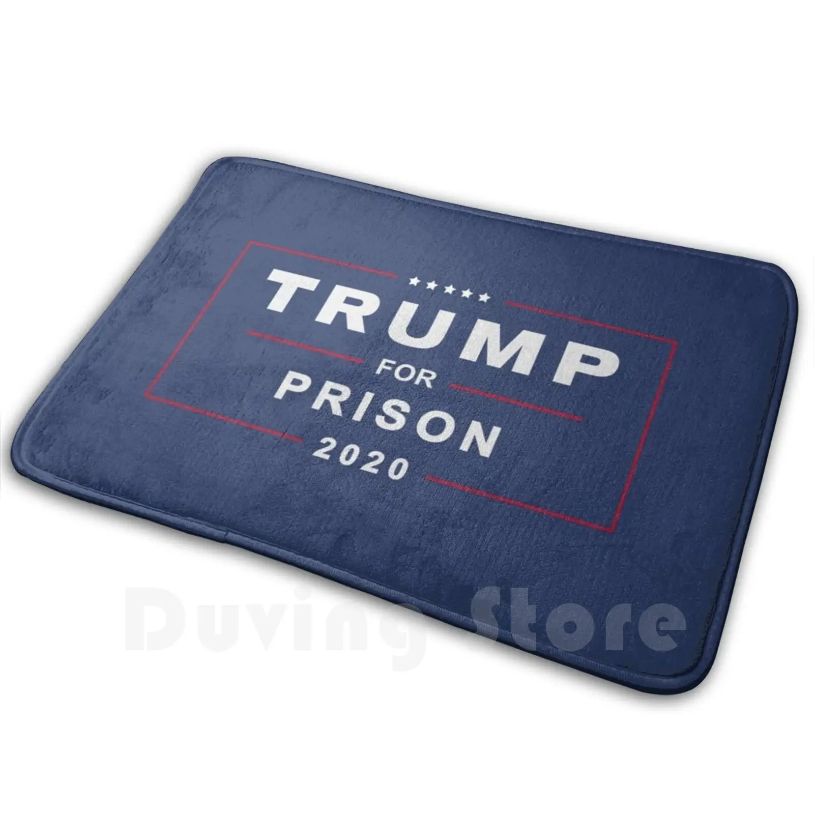 Trump For Prison Face Soft Non-Slip Mat Rug Carpet Cushion Trump For Prison Trump Prison Quarantine Mouth Cdc Usa