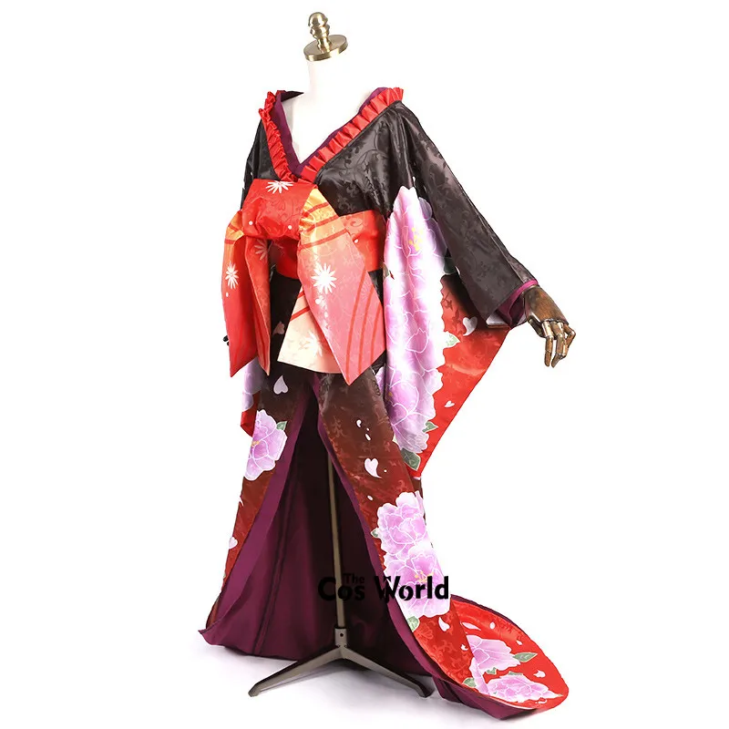 DATE A LIVE Tokisaki Kurumi Yukata Kimono Dress Outfit Anime Cosplay Costumes