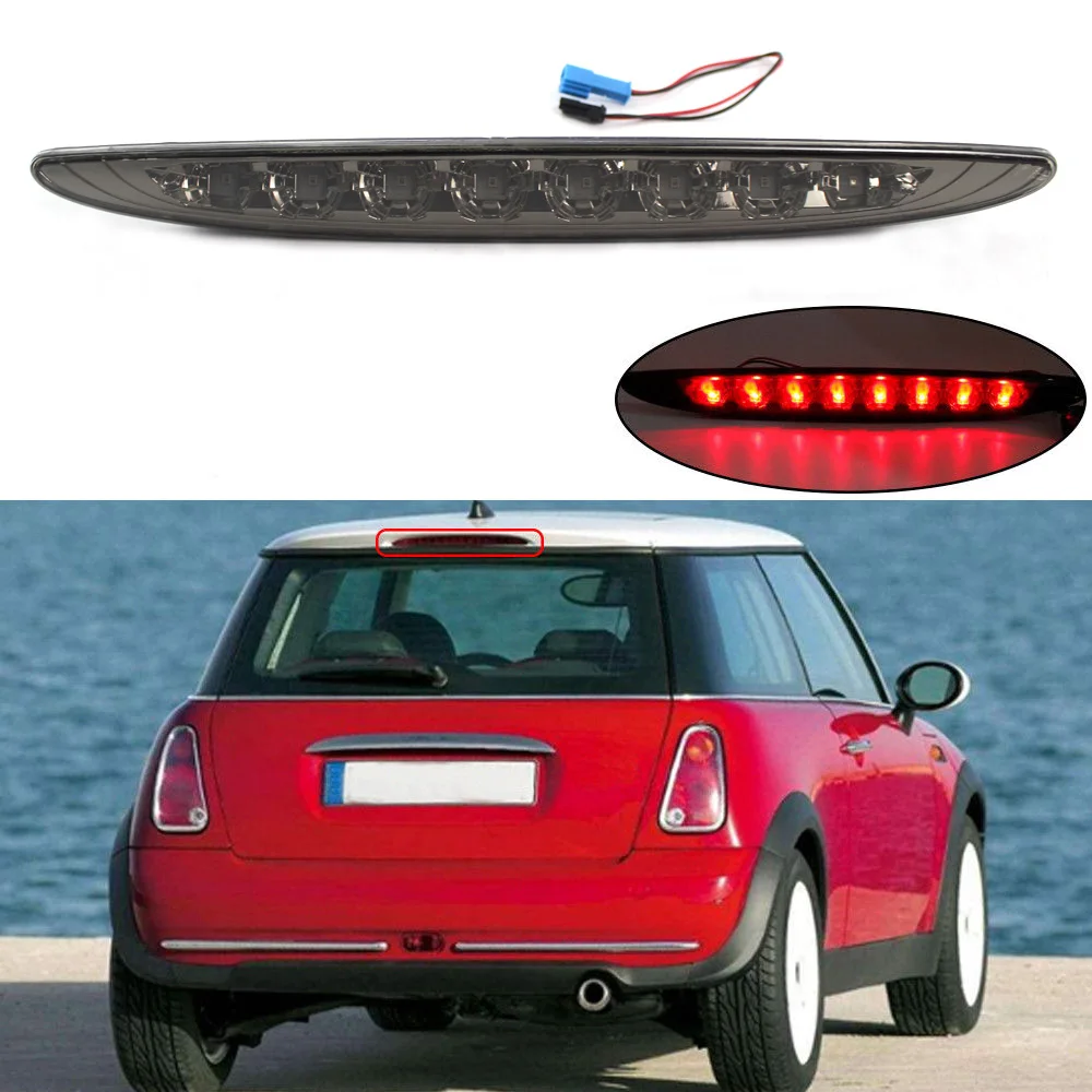 

Smoked Lens For Mini Cooper R50 R53 2002-2006 LED Rear 3rd Third Brake Light Lamp