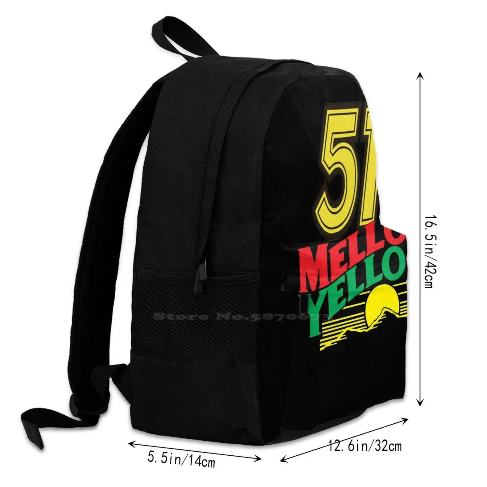 배낭 51 Mello Yello Days of Thunder, 책가방 가방, 신상