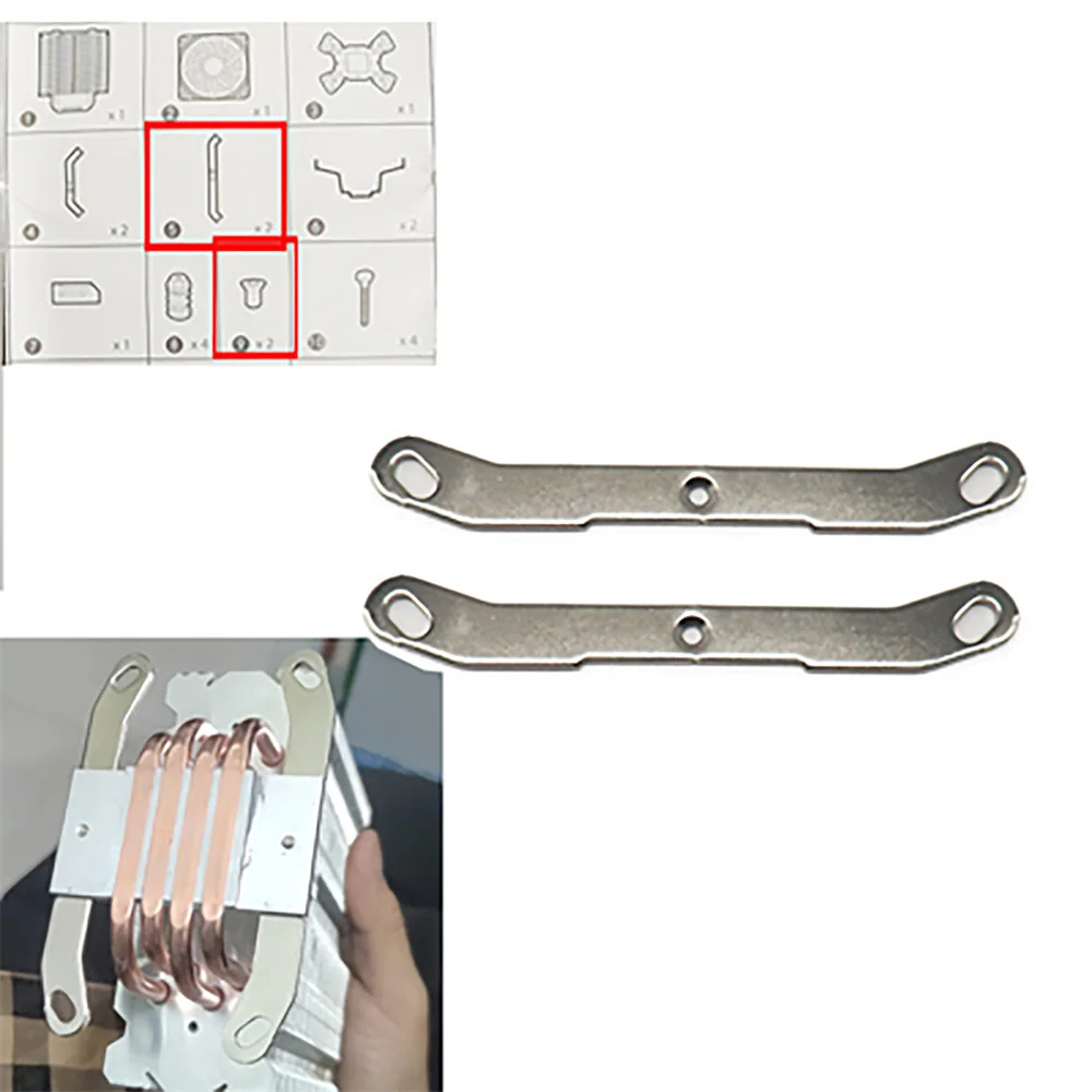 Duurzaam Gesp Cpu Radiator Backplane Base Am4 13661151 Beugel Onderdelen Voor Deepcool400 Blu-ray Versie