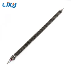 LJXH 110/220/380V M16 All 304 SUS Straight Tubular Finned Heater Electric Oven Heater Hot Aair Heating Element 300/400/500/600W