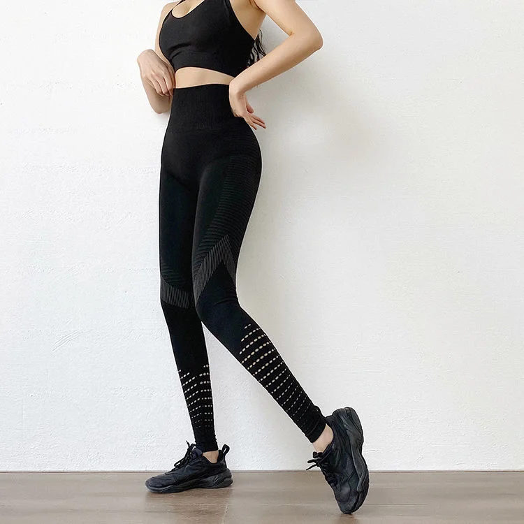 

Leggings Women Fitness Yoga High Waist Yoga Pants Women's Pants Running Sports Pants Pantalones De Mujer Leggins